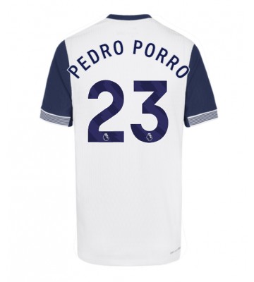 Tottenham Hotspur Pedro Porro #23 Replika Hjemmebanetrøje 2024-25 Kortærmet